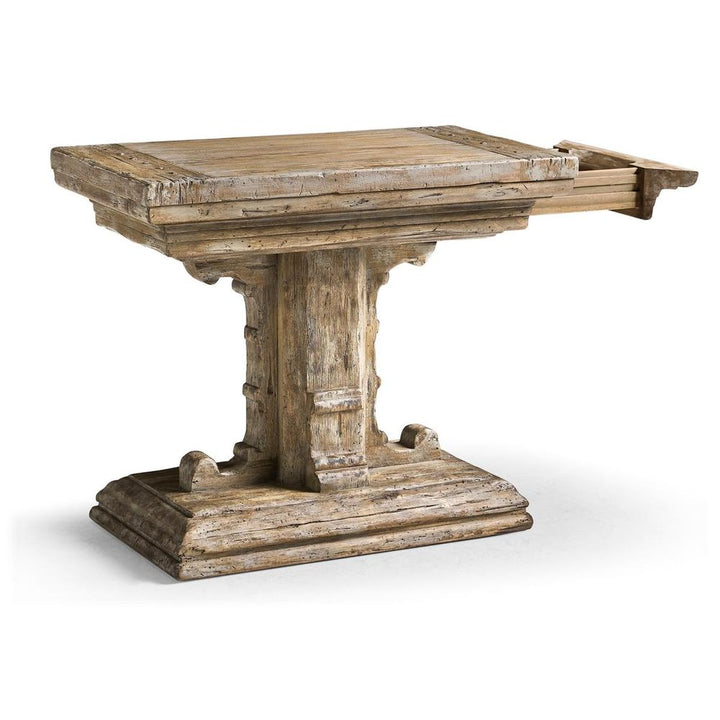 Caldera Pedestal-Base Side Table