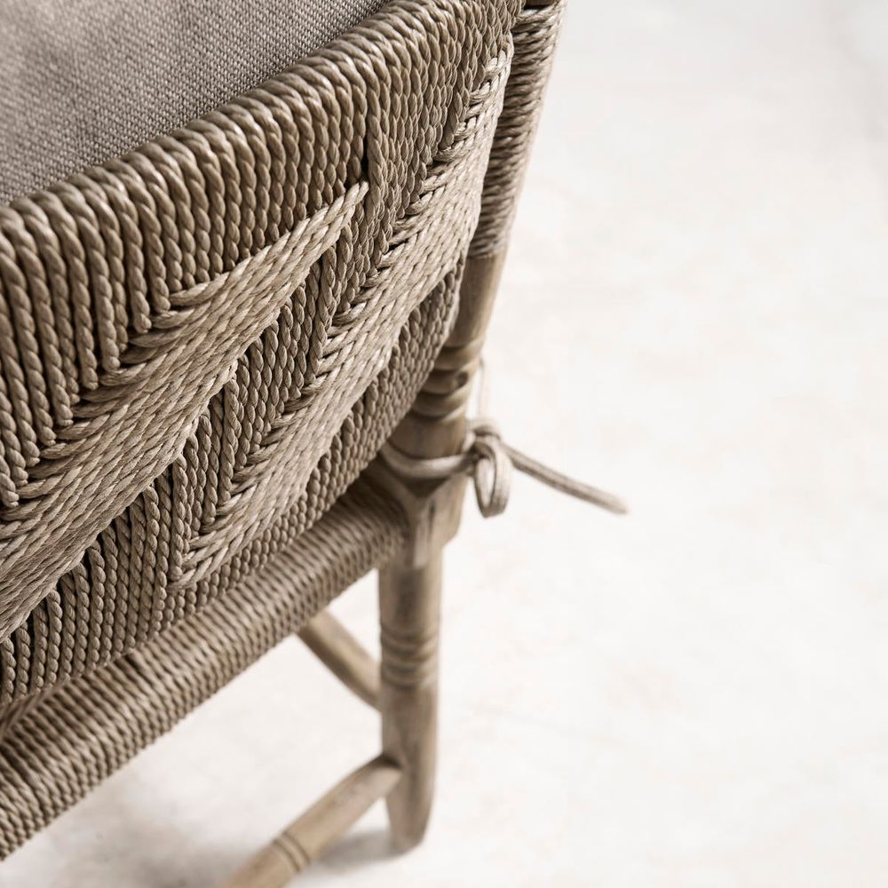 Sagehill Rush Seat Arm Chair
