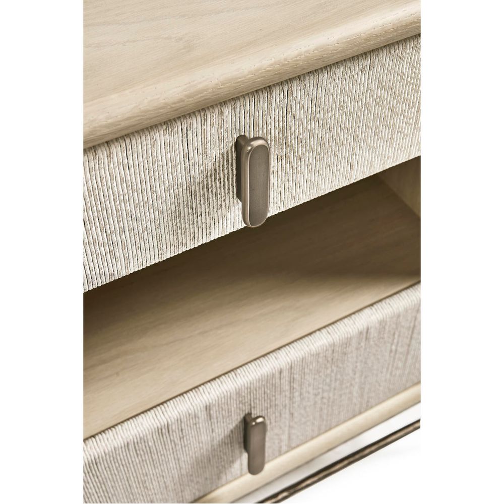 Clapotis Danish Cord Narrow Nightstand