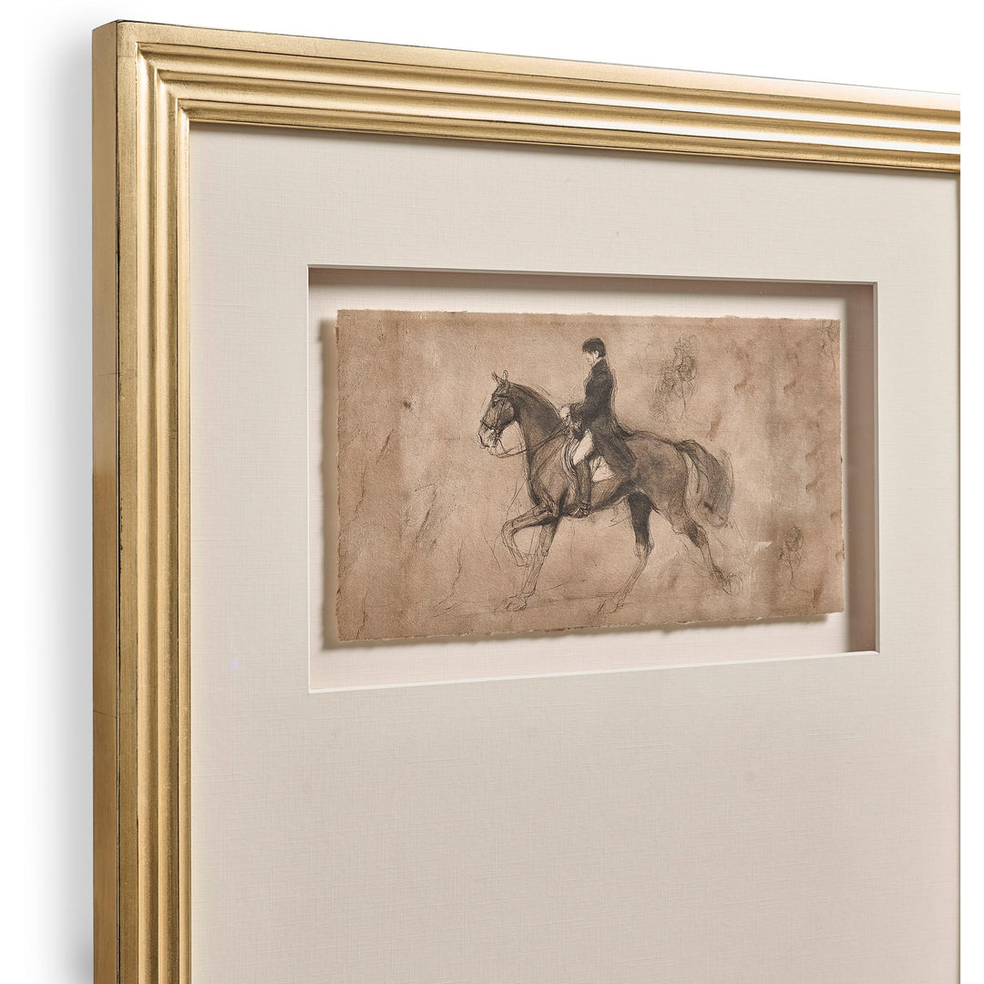 Equestrian Lines in Motion - Set of 4 - image 6