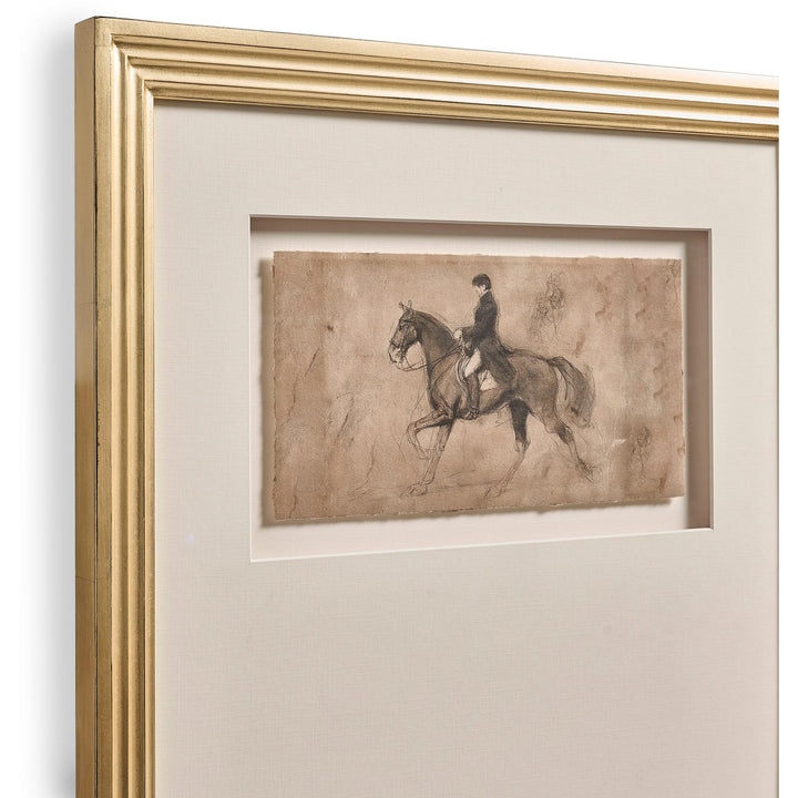 Equestrian Lines in Motion - Set of 4 - image 6