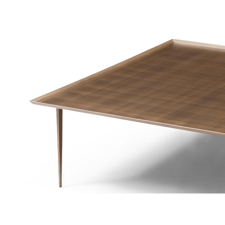Nia Coffee Table-Whiteline Modern Living-WHITELINE-CT1882-BRZ-Coffee Tables-3-France and Son