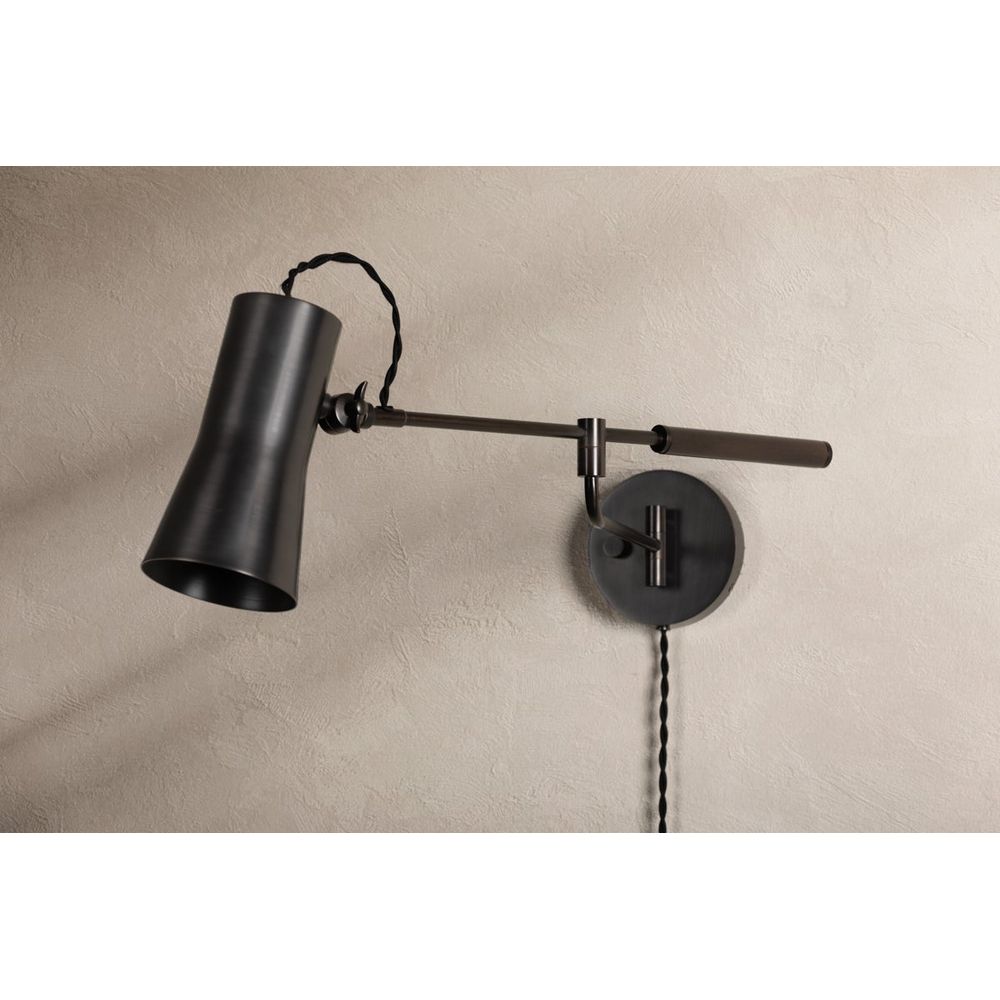 Novel Plug-In Sconce - Bronze