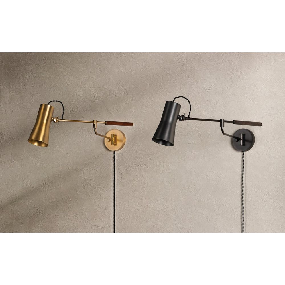 Wall Lighting Novel Plug-In Sconce - Bronze