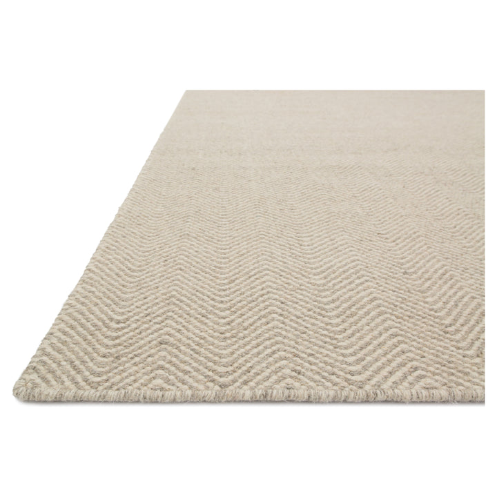 Loloi Oakwood Gravel 3'-6" x 5'-6" Accent Rug