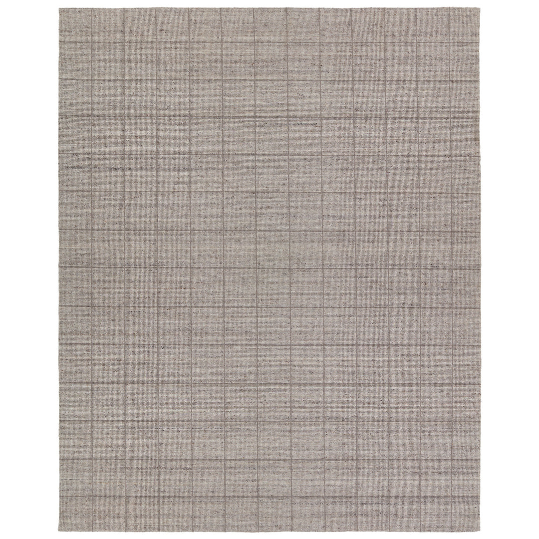 Jaipur Living Club Handmade Striped Gray/ Taupe Area Rug (8'X10')