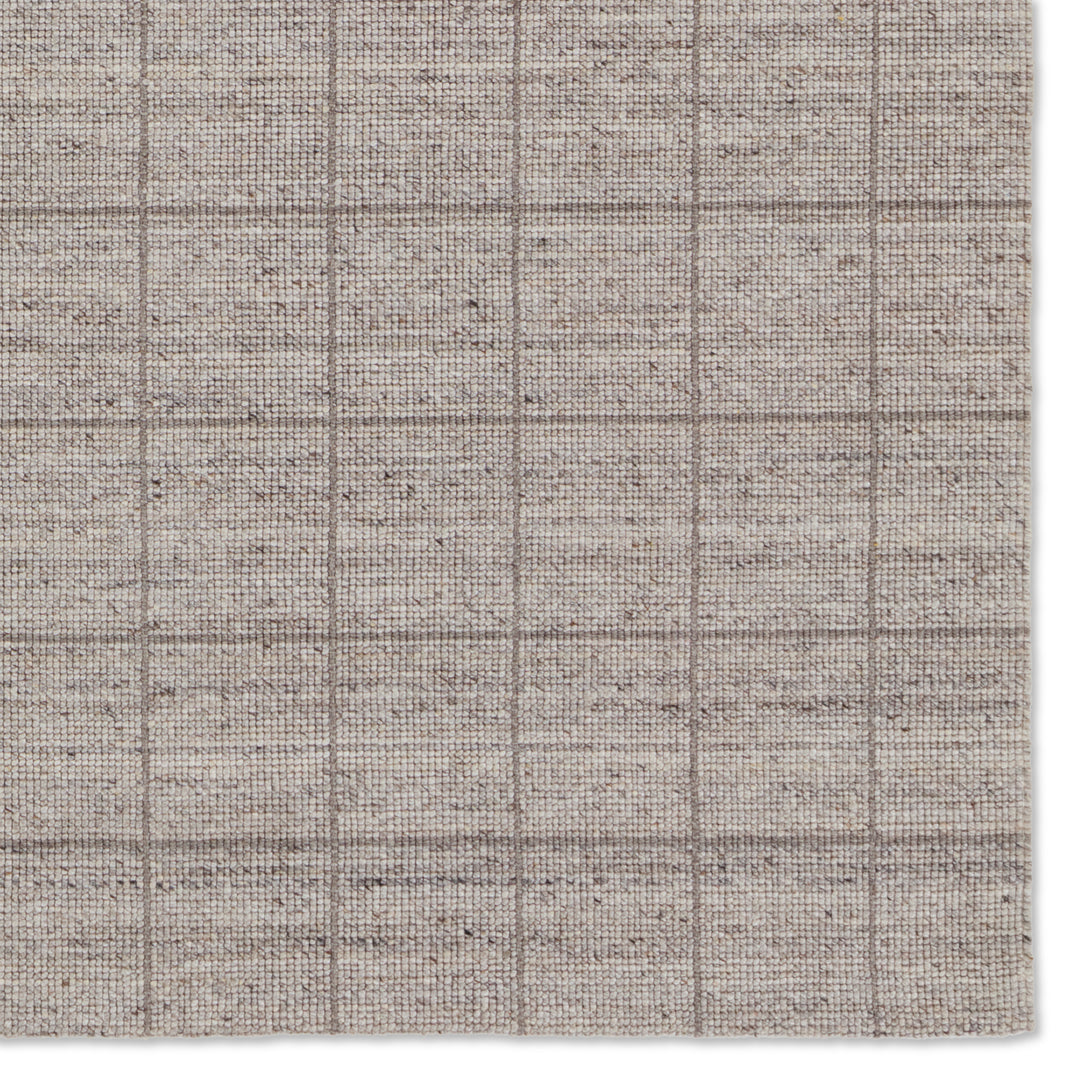 Jaipur Living Club Handmade Striped Gray/ Taupe Area Rug (8'X10')