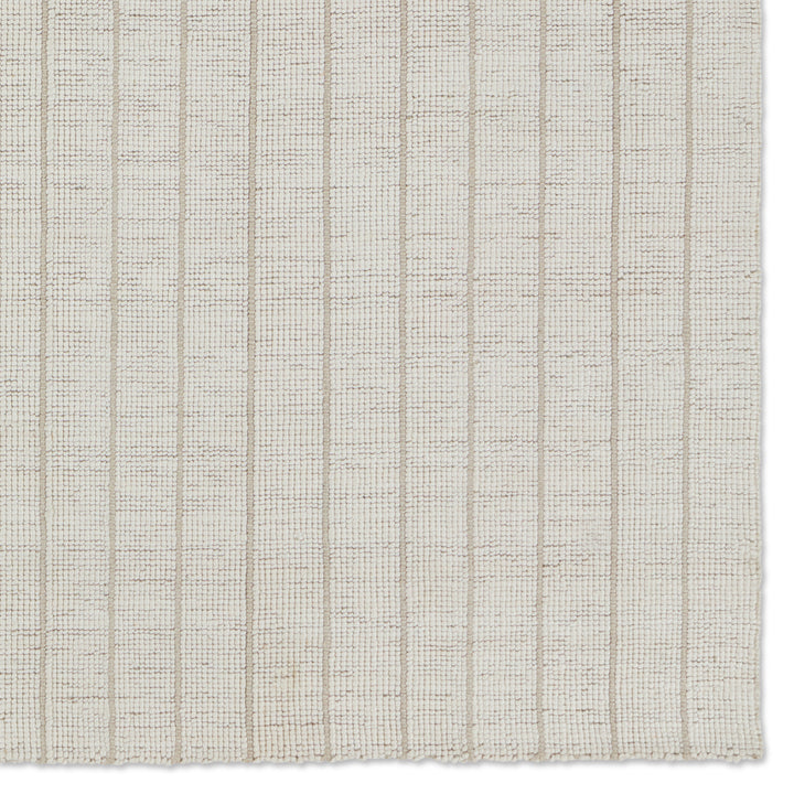 Jaipur Living Highgate Handmade Striped Cream/ Light brown Area Rug (10'X14')