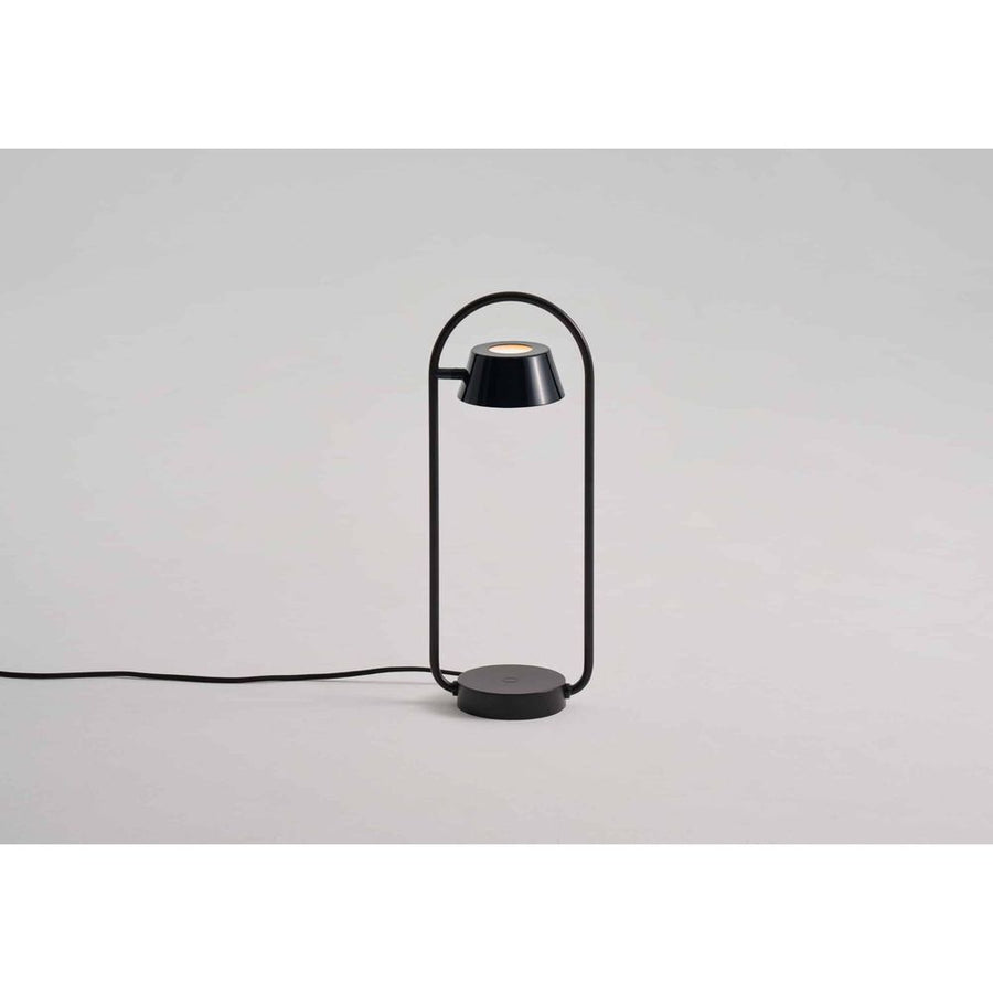 Table Lamps OLO Ring Table Lamp - Black/Shiny Black - Metal, Aluminum, Pp