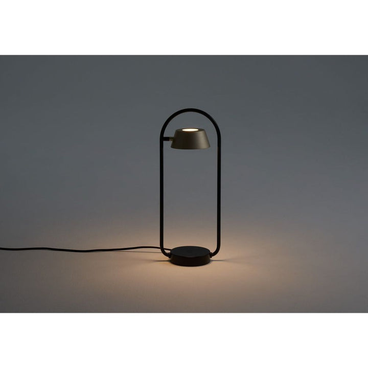 Table Lamps OLO Ring Table Lamp - Black/Shiny Black - Metal, Aluminum, Pp
