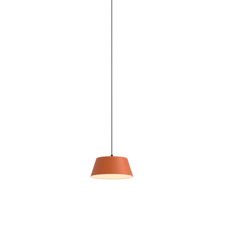 Pendants OLO XL Single Pendant - Coral Orange - Metal, Aluminum, Pp