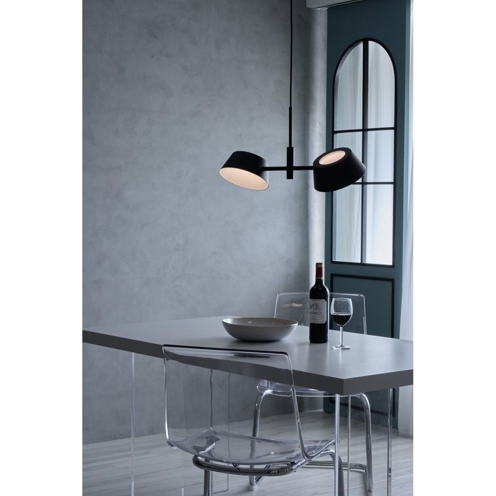 Pendants OLO XL P2 Pendant - Black - Metal, Aluminum, Pp