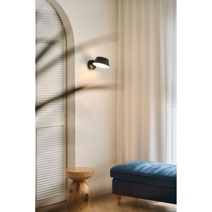 Wall Lighting OLO XL Wall Single Lamp - Black/Shiny Black - Metal, Aluminum, Pp