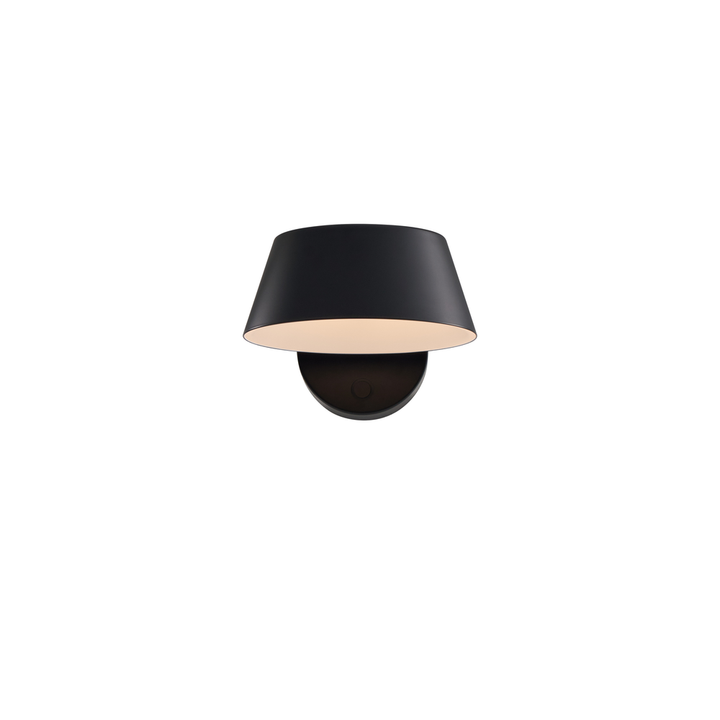 Wall Lighting OLO XL Wall Single Lamp - Black/Shiny Black - Metal, Aluminum, Pp