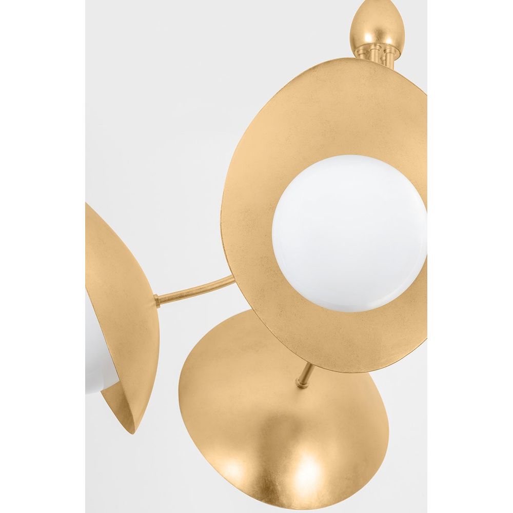 Chandeliers Olson Chandelier - Vintage Gold Leaf