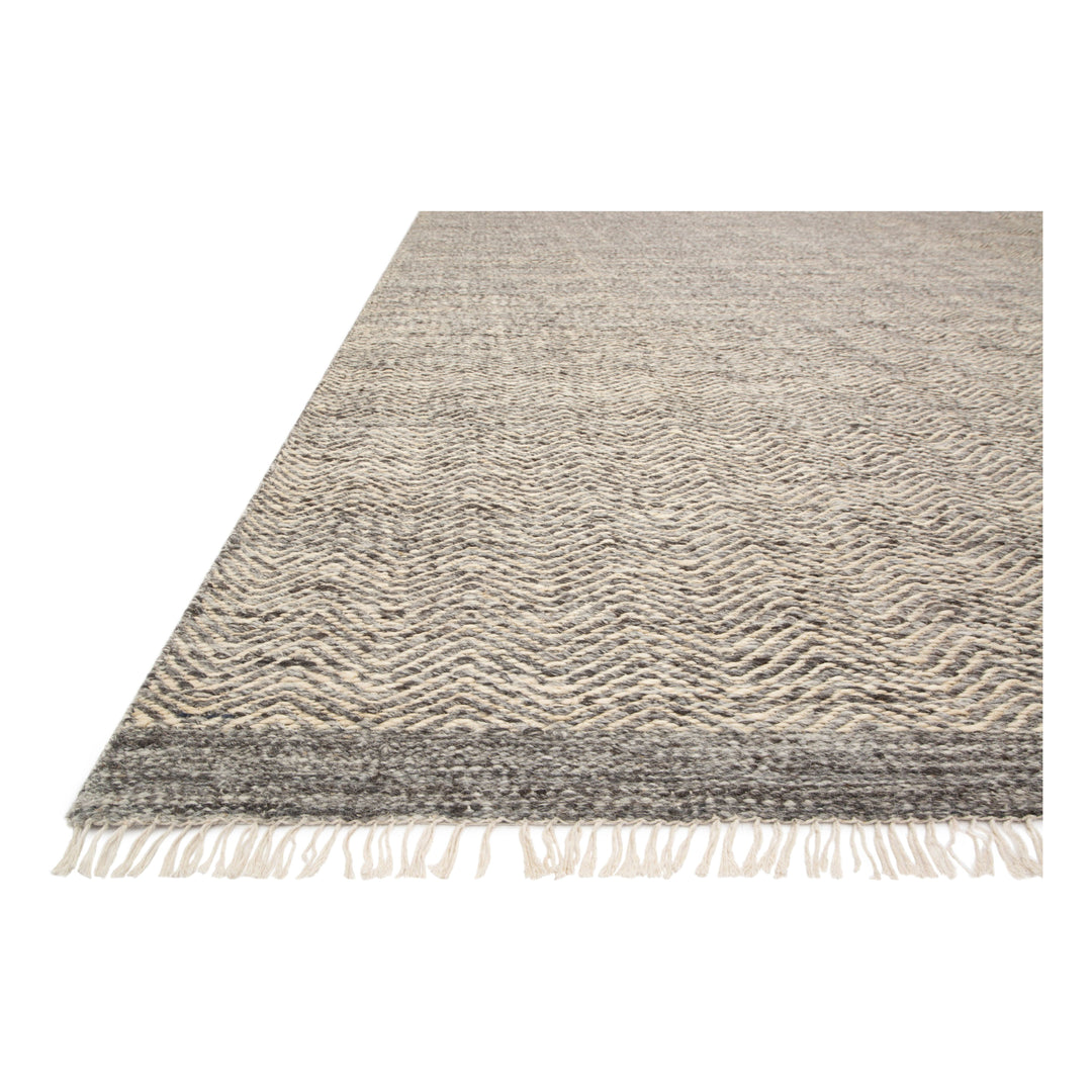 Loloi Omen Grey 5'-0" x 7'-6" Area Rug