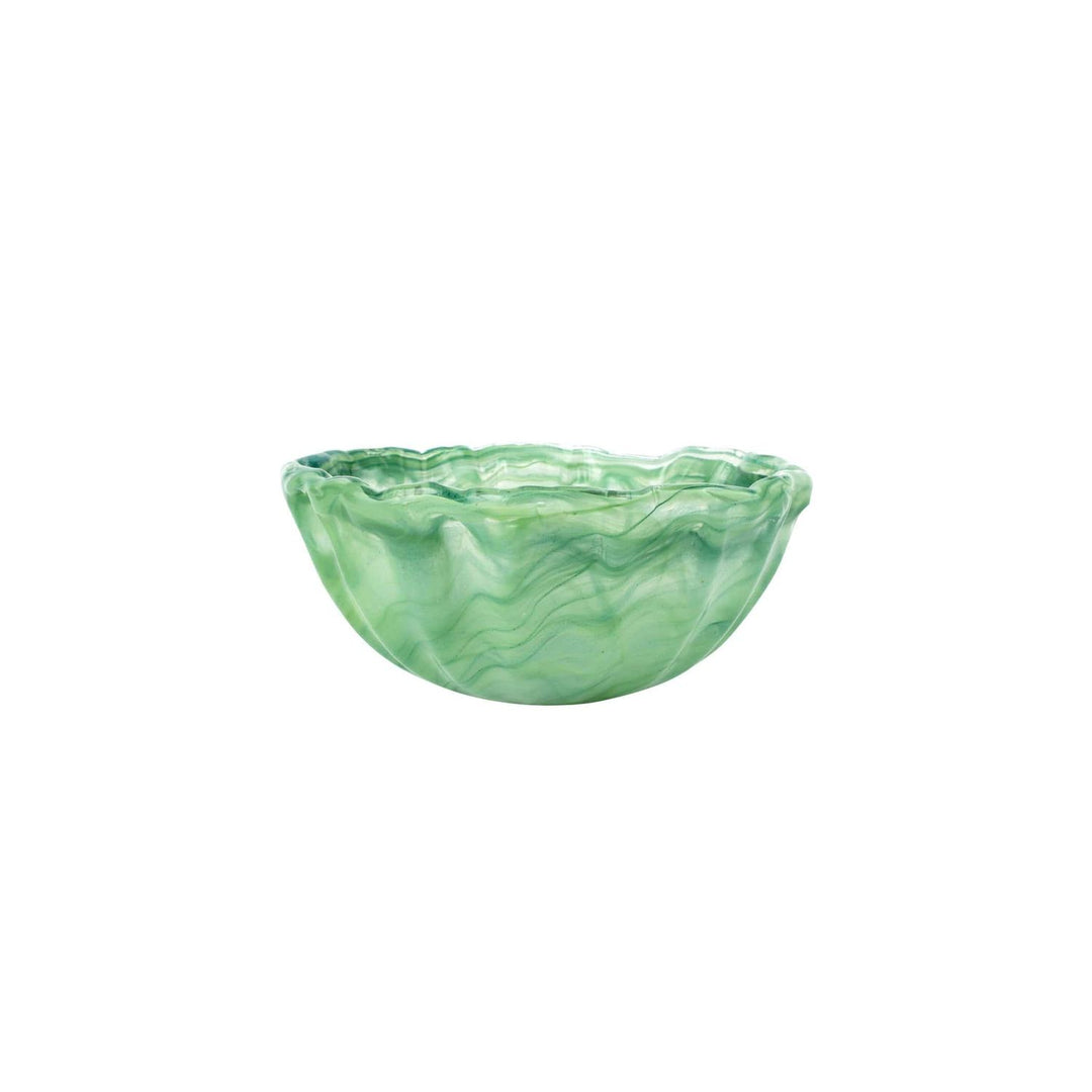 Onda Glass Green Small Bowl