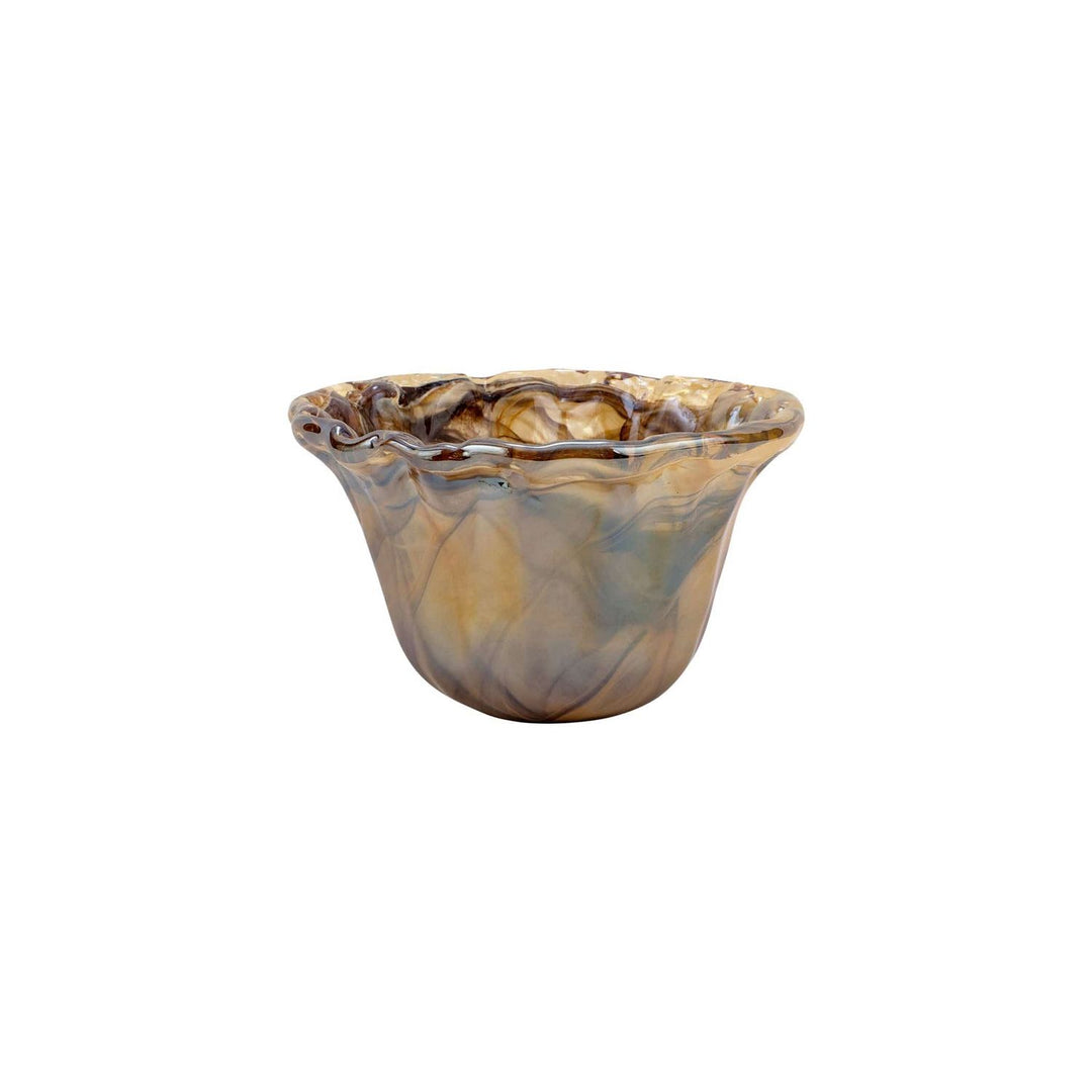 Onda Glass Rimmed Bowl - Default Title