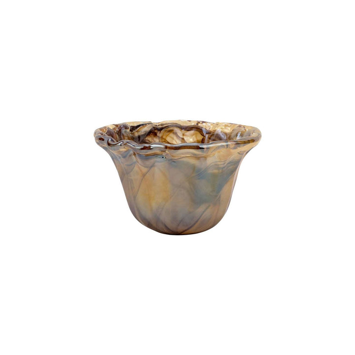 Onda Glass Rimmed Bowl - Default Title