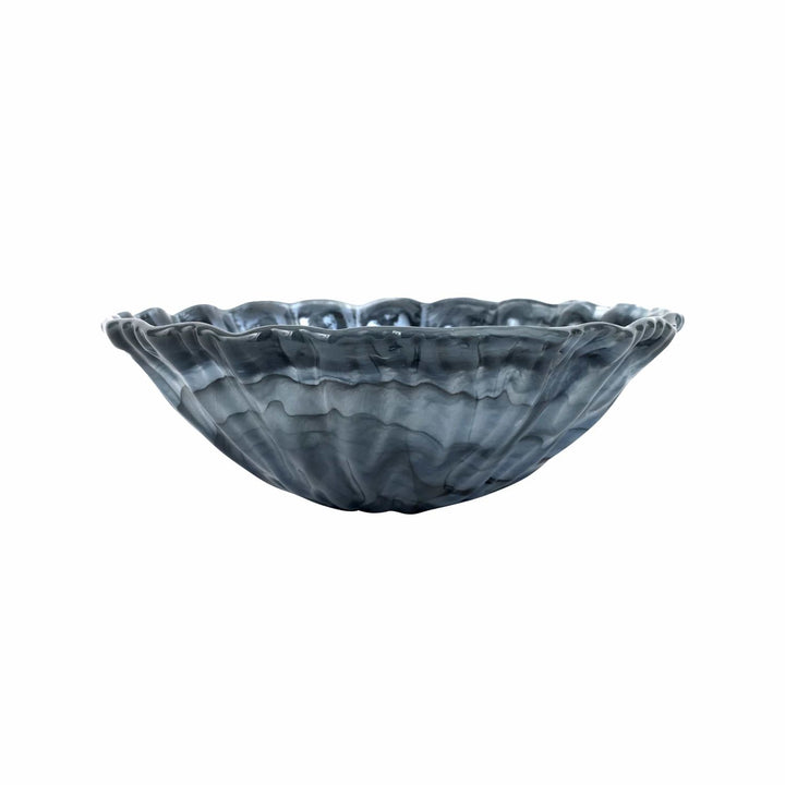Onda Glass Bowl - Gray / Medium