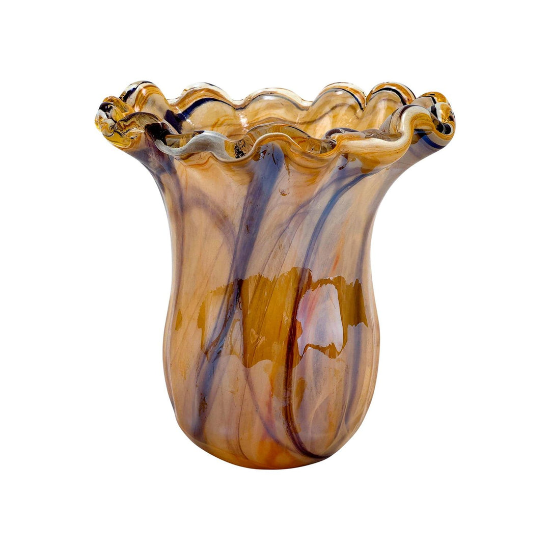Onda Glass Tulip Vase