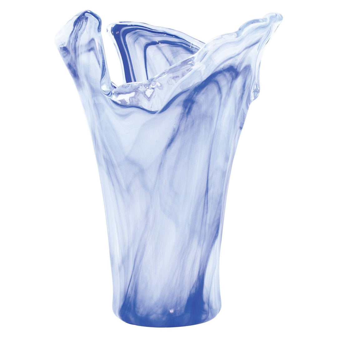 Onda Glass Vase - Cobalt / Large