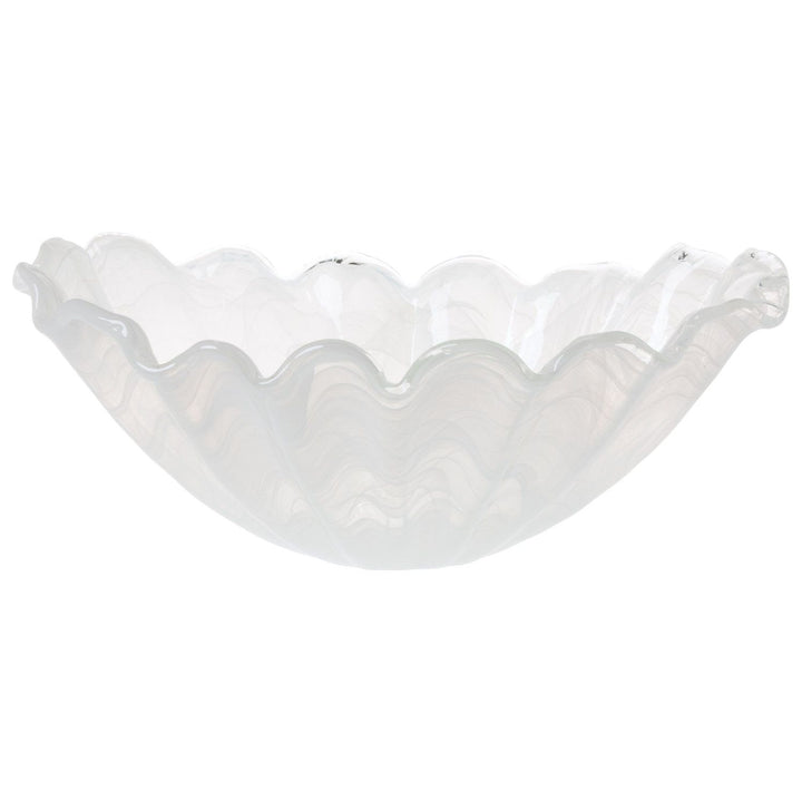 Onda Glass Large Centerpiece