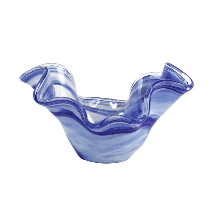 Onda Glass Bowl - Cobalt / Medium