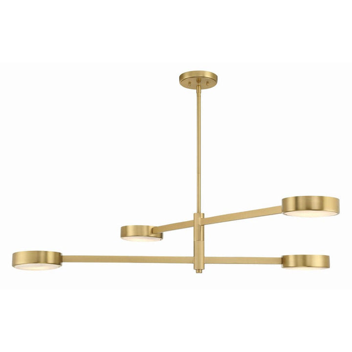 Orson 4 Light Chandelier-Crystorama Lighting Company-CRYSTO-ORS-734-MG-ST-ChandeliersStone-2-France and Son