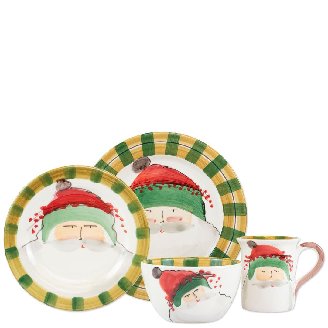 Old St. Nick Four-Piece Place Setting