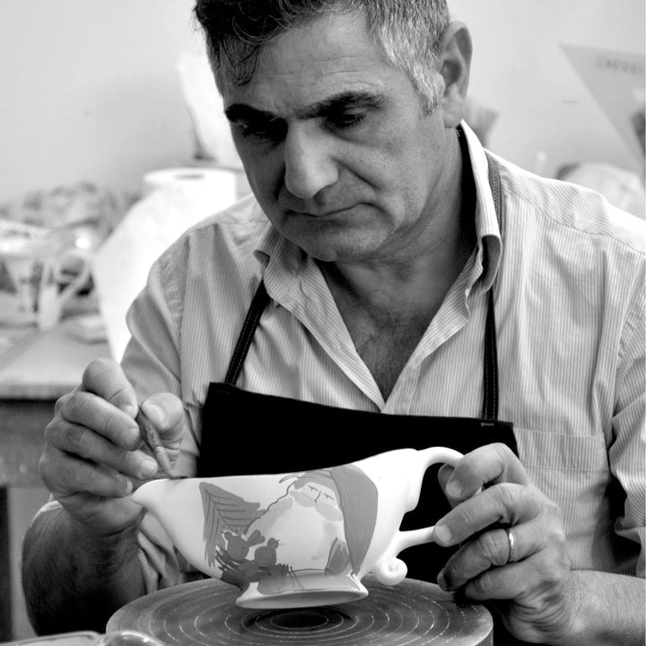 Old St. Nick Serving Bowl