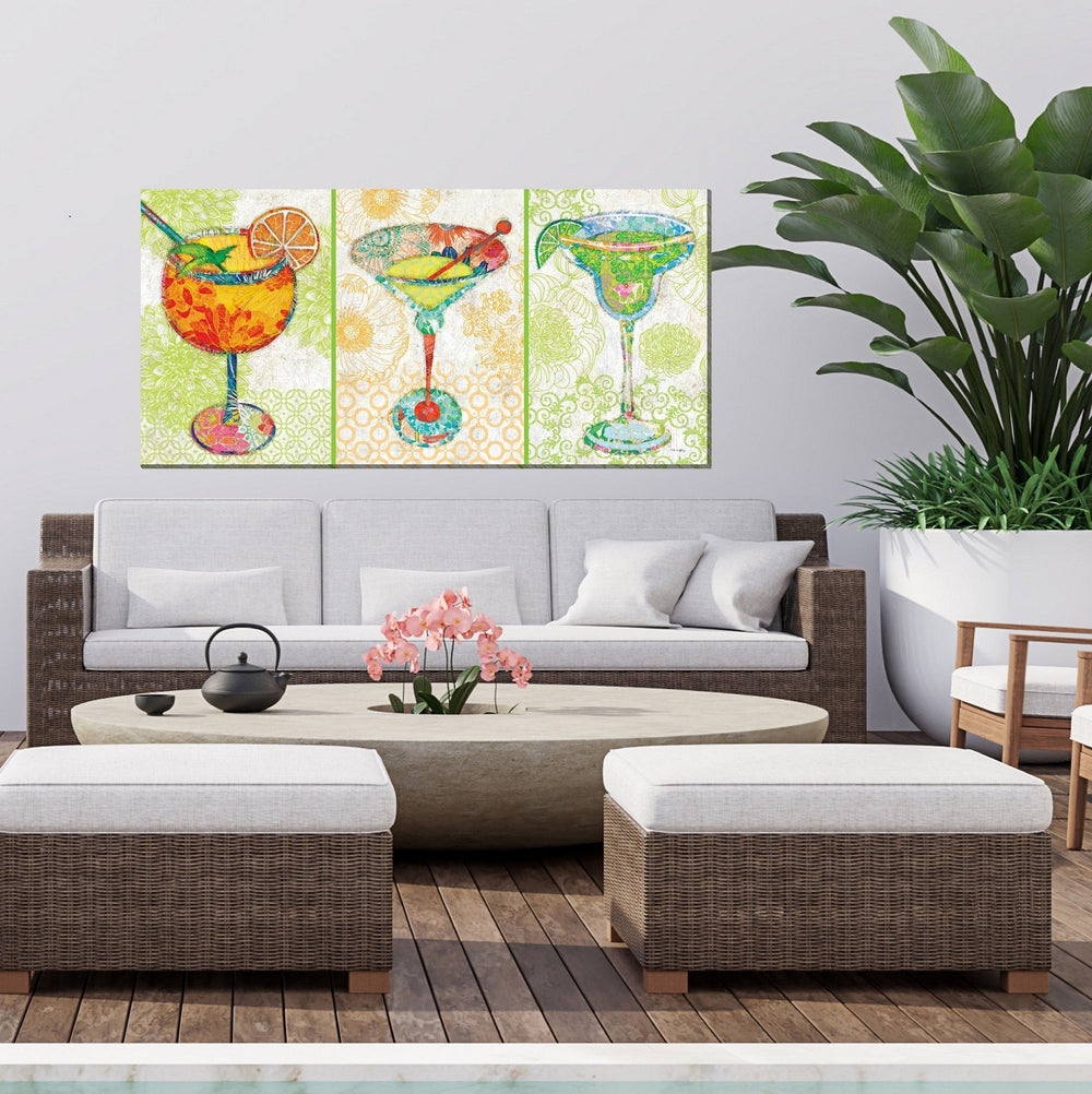 Cocktail Hour - Outdoor Art 48x24-West of the Wind-WESTOFWIND-OU-80532-2448-Wall Art-2-France and Son