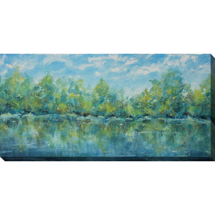Blue Sky Pond-West of the Wind-WESTOFWIND-OU-80544-2448-Wall Art-1-France and Son