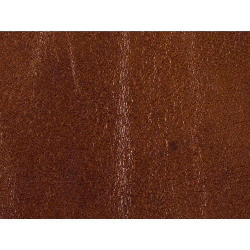 Tuscany Stationary Sofa - Brown - Leather