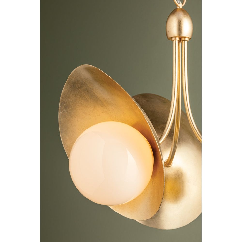 Chandeliers Olson Chandelier - Vintage Gold Leaf