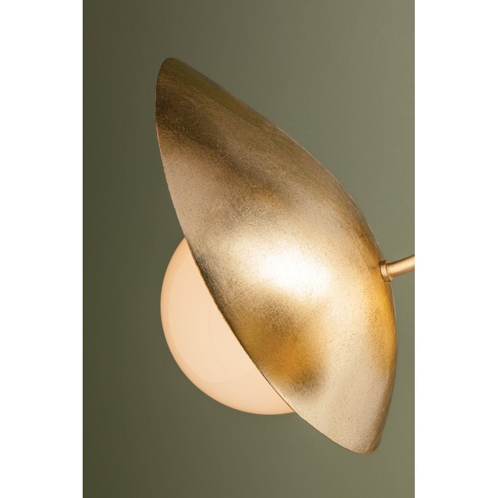 Olson Chandelier - Vintage Gold Leaf