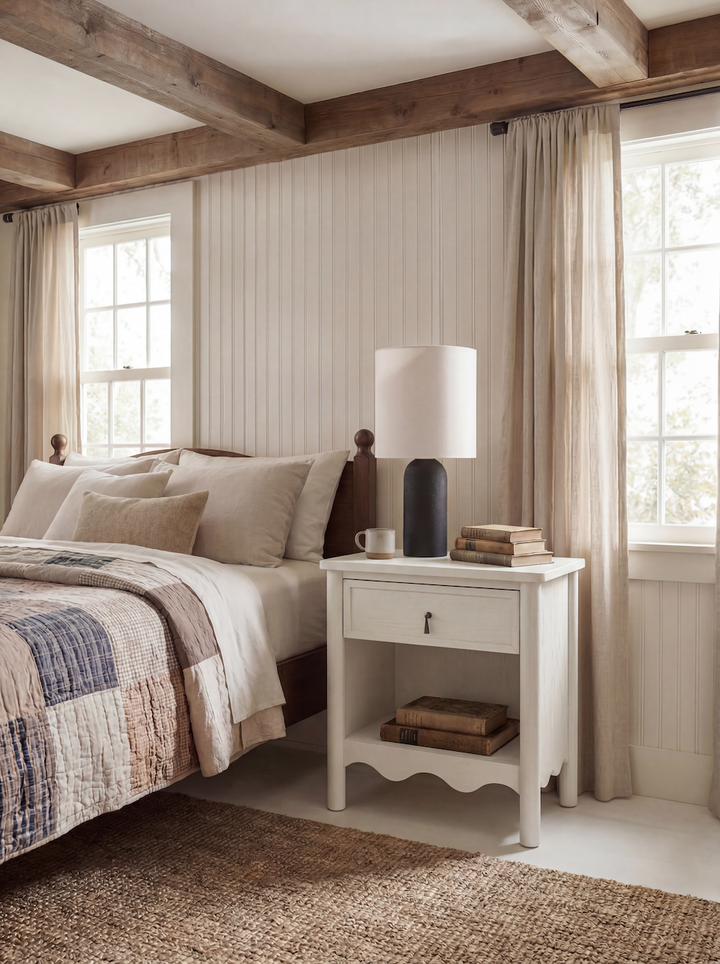 Co.House Onda Oak Nightstand