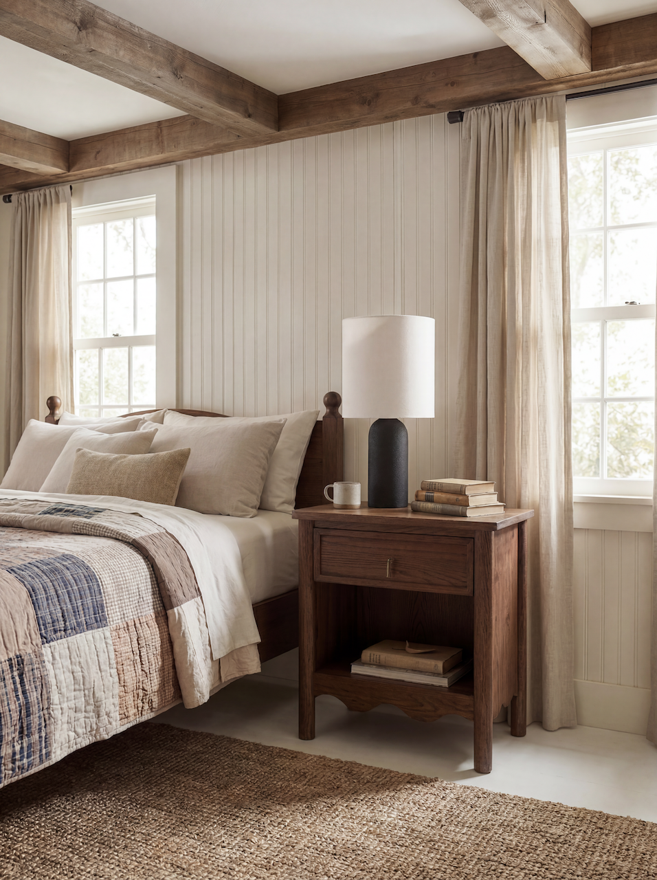 Co.House Onda Oak Nightstand