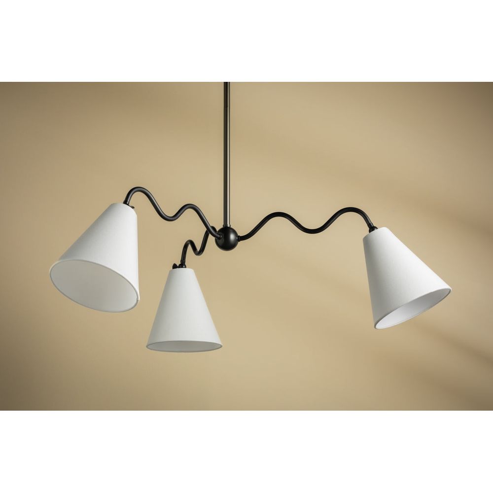 Onda Chandelier-Old Bronze