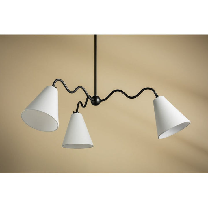 Onda Chandelier-Old Bronze