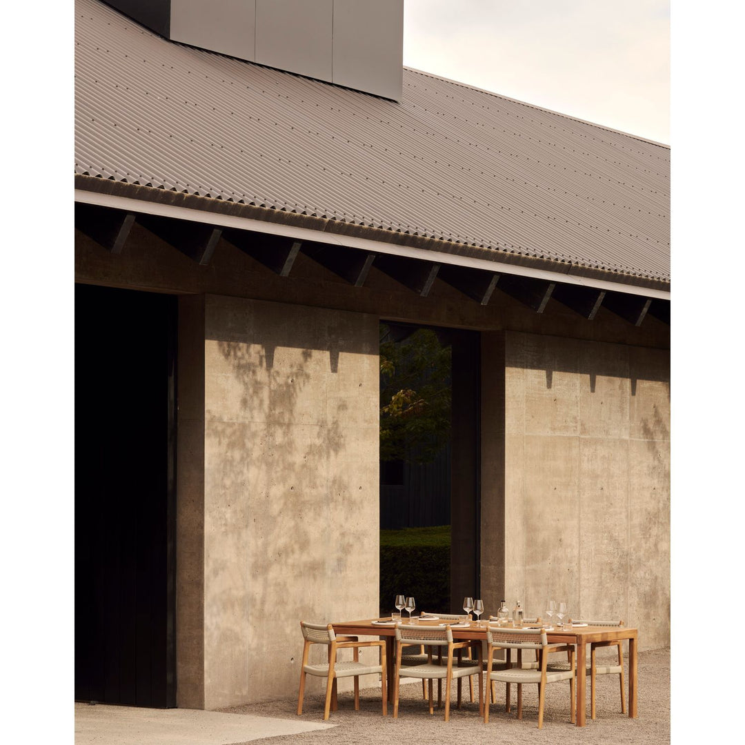 Jack Woven Outdoor Dining Chair - lifestyle