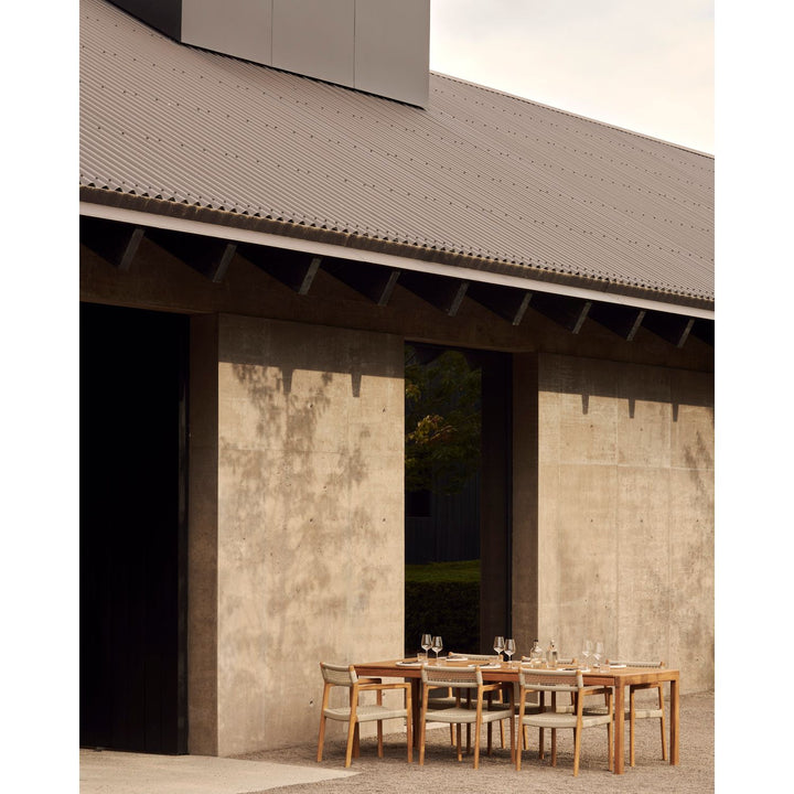 Jack Woven Outdoor Dining Chair - lifestyle