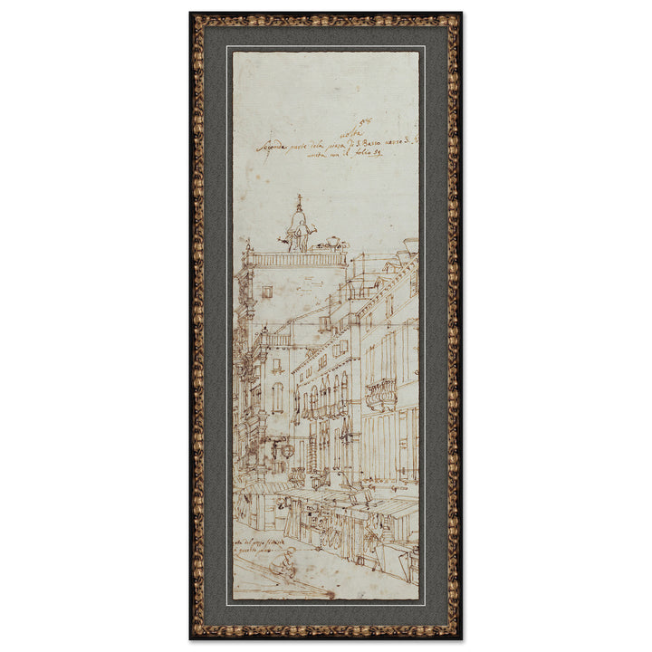 Canaletto Drawing 1 by Soicher Marin