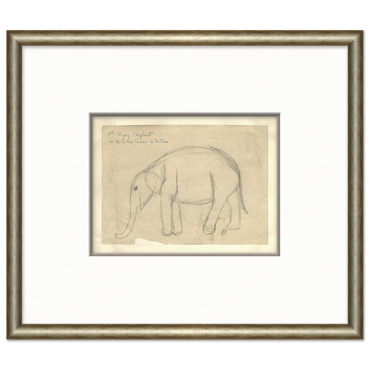 At the Zoo Sketch Series - Elephant by Soicher Marin