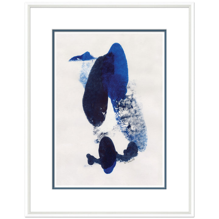 Abstracts in Blue 2 by Soicher Marin