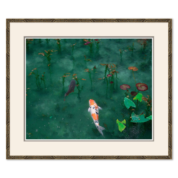 Koi on Emerald by Soicher Marin