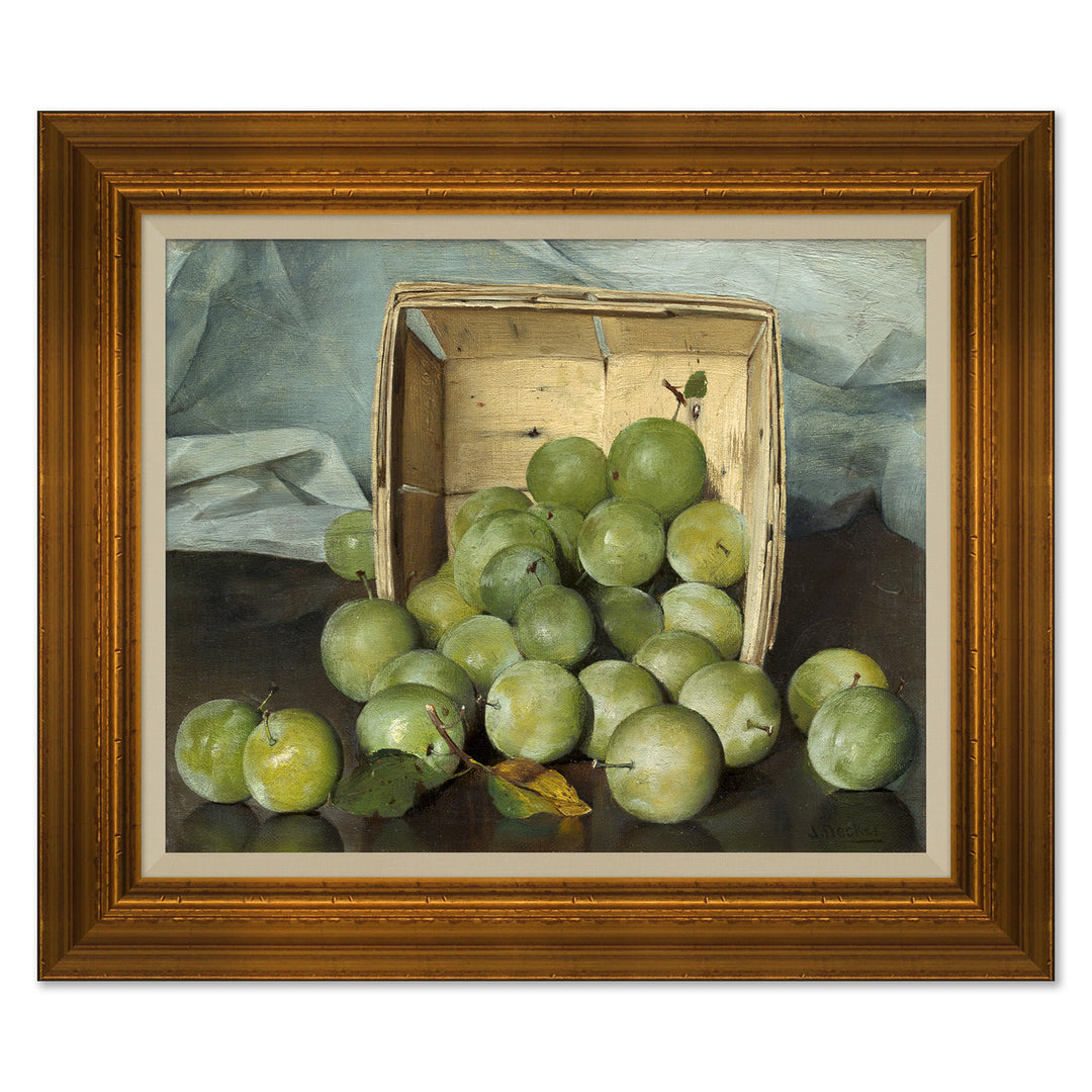 Still Life with Green Apples by Soicher Marin