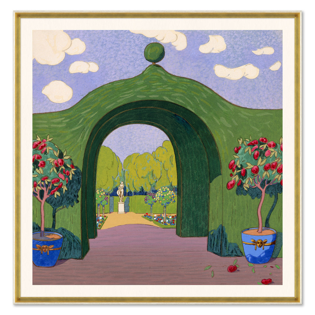 Garden Entrance by Soicher Marin