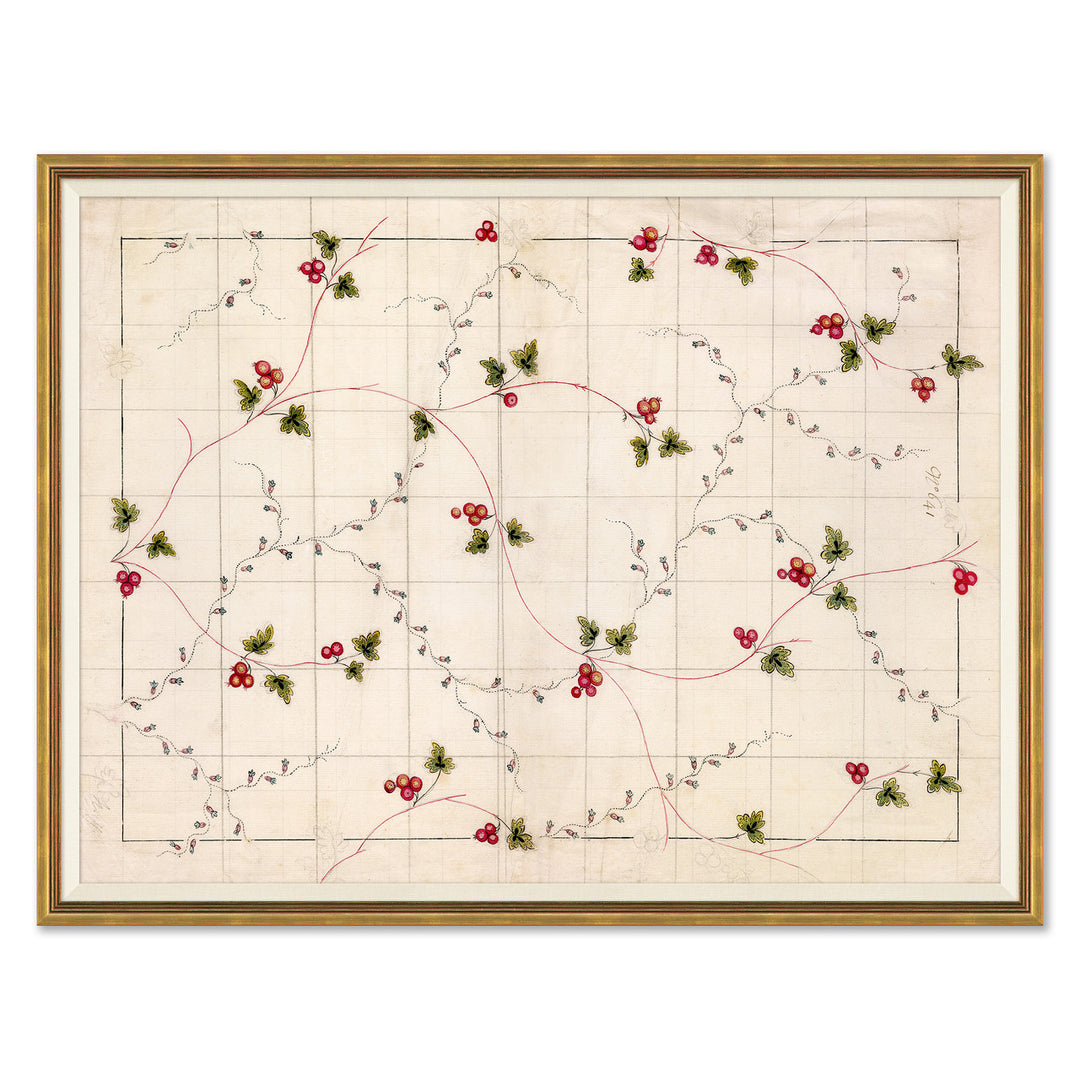Antique Floral Vines I by Soicher Marin