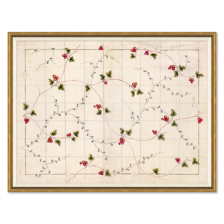 Antique Floral Vines I by Soicher Marin